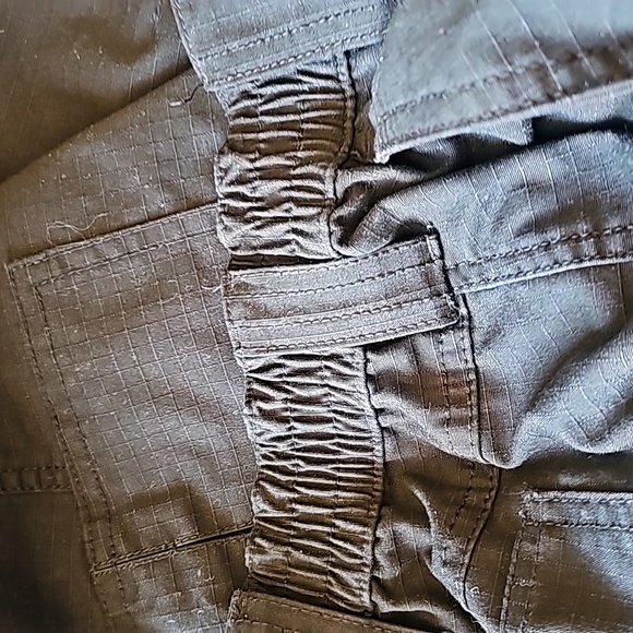 CQR Utility Cargo Pants elastic waist water resistant hiking tactical 36x27 shor - Picture 10 of 12